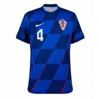 Maglie da calcio Croazia Josko Gvardiol #4 Seconda Maglia Europei 2024 Manica Corta